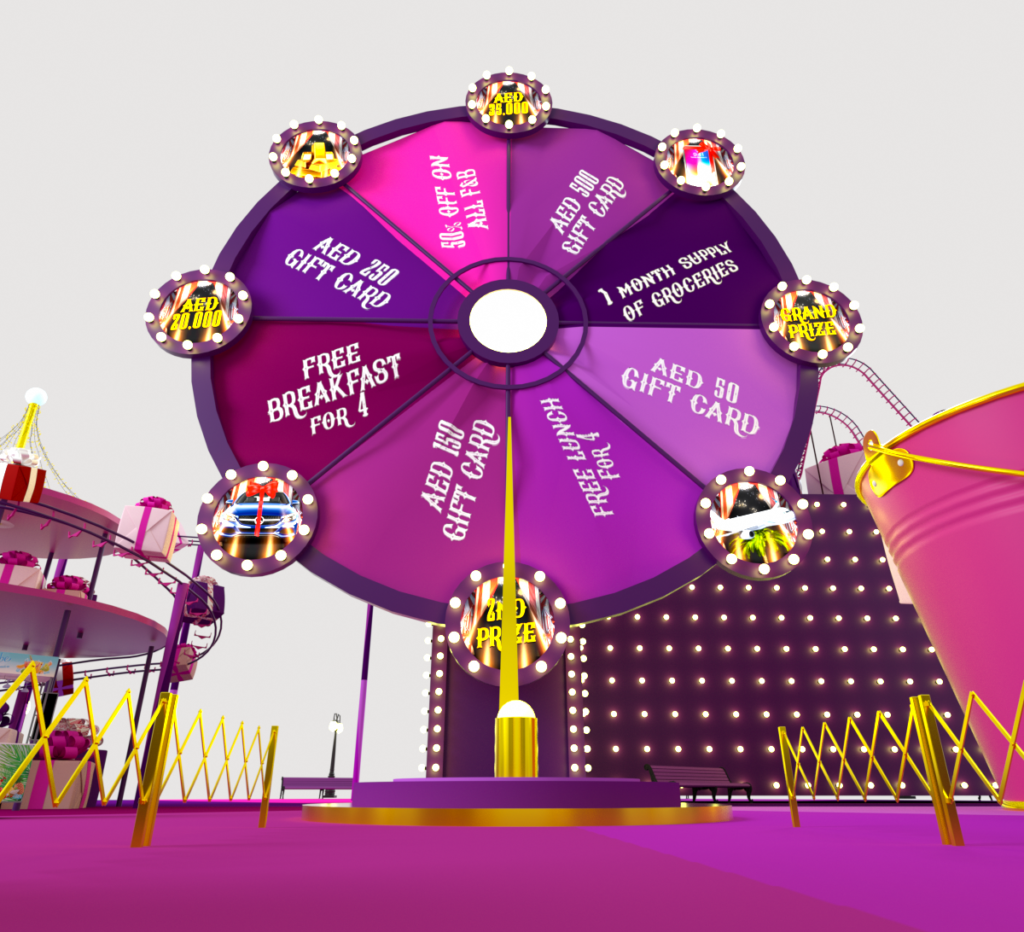 Experiential Pitch: 3D Concept Designing - Various purple 3